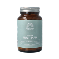 Multi man vegan - goed opneembaar 60 Vegetarische capsules