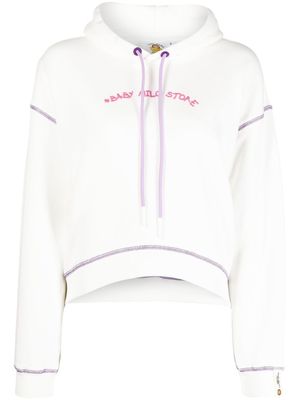 *BABY MILO® STORE BY *A BATHING APE® hoodie à imprimé graphique - Blanc