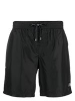 Dolce & Gabbana logo-plaque drawstring swim shorts - Noir - thumbnail