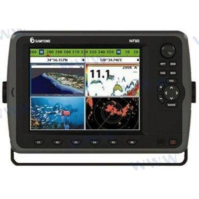 SAMNF80- Samyung NF80 Fishfinder / Kaartplotter - 8 inch kleurenscherm