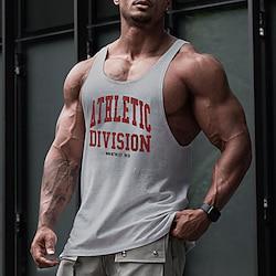 Voor heren Training tanktop Hardlooptanktop Mouwloos Ves / Mouwloos Casual Sportkleding Ademend Sneldrogend Zacht Sportschooltraining Hardlopen Wandelen Sportkleding Sportkleding Zwart Wit Rood Lightinthebox