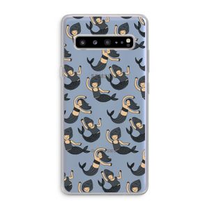 Zeemeermin: Samsung Galaxy S10 5G Transparant Hoesje