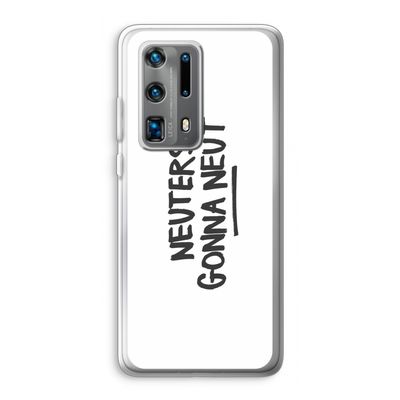 Neuters: Huawei P40 Pro Plus Transparant Hoesje