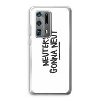 Neuters: Huawei P40 Pro Plus Transparant Hoesje