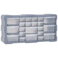 VidaXL Organiser met 22 lades 49x16x25,5 cm