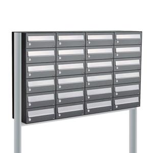 Allux Hive Set 4-Breed, 6-Hoog Op Statief Antraciet - 40030065_4x6s