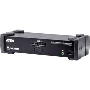 ATEN 2-poorts USB 3.0 4K HDMI KVMP™ Schakelaar met Audiomixer-modus