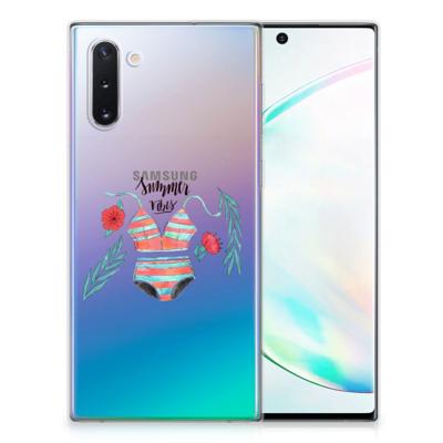 Samsung Galaxy Note 10 Telefoonhoesje met Naam Boho Summer Samsung Galaxy Note 10 Telefoonhoesje met Naam Boho Summer