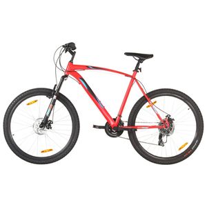 vidaXL Mountainbike 21 versnellingen 29 inch wielen 58 cm frame rood