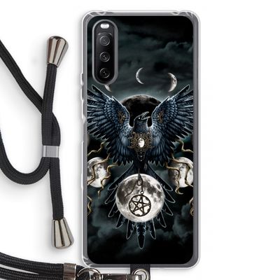 Sinister Wings: Sony Sony Xperia 10 III Transparant Hoesje met koord
