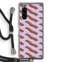 Bacon to my eggs #2: Sony Xperia 5 Transparant Hoesje met koord