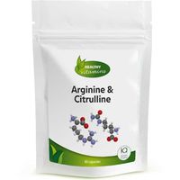Arginine & Citrulline | 60 vegan capsules | met druivenpitextract | Vitaminesperpost.nl