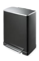 EKO E-Cube pedaalemmer afvalscheider - 28 + 18L - zwart - thumbnail