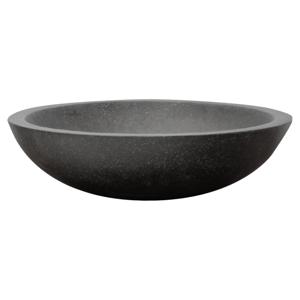 Differnz Puur waskom terrazzo | zwart | Ø 45 x 12.5 cm