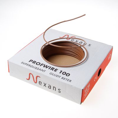 Vd.draad Donne bruin 2.5mm
