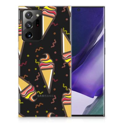 Samsung Galaxy Note20 Ultra | Siliconen Case | Icecream