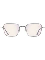 Prada Eyewear lunettes de soleil à monture rectangulaire - Argent