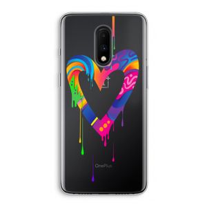 Melts My Heart: OnePlus 7 Transparant Hoesje