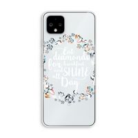 Diamonds: Pixel 4 XL Transparant Hoesje