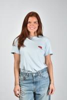 Marant Etoile t-shirt Zewel TS0001FA-D1N06E powder blue