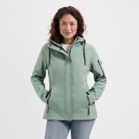 Travelin&apos; Women - softshell jacket - Groen - Maat XXL