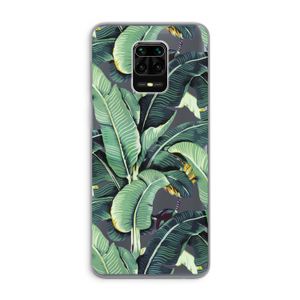 Bananenbladeren: Xiaomi Redmi Note 9 Pro Transparant Hoesje