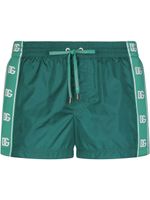 Dolce & Gabbana short de bain à lien de resserrage - Vert