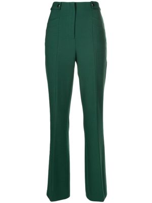 BOSS pantalon évasé Tupera à taille haute - Vert