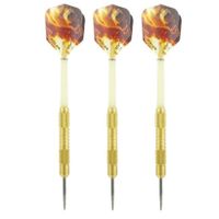 1x Set van 3 dartpijlen Bear Brass 19 grams - thumbnail