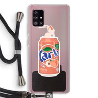 S(peach)less: Samsung Galaxy A51 5G Transparant Hoesje met koord