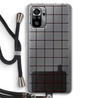 Rooster: Xiaomi Redmi Note 10S Transparant Hoesje met koord