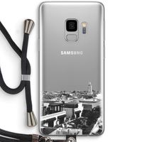 Marrakech Skyline : Samsung Galaxy S9 Transparant Hoesje met koord