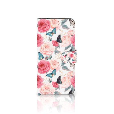 Samsung Galaxy S24 FE Hoesje Butterfly Roses Samsung Galaxy S24 FE Hoesje Butterfly Roses