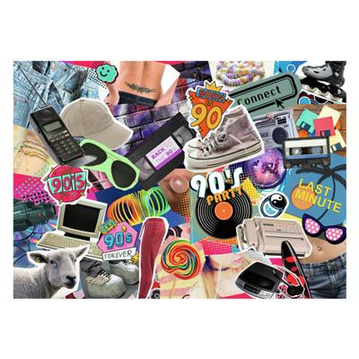 Ravensburger Legpuzzel de jaren 90, 1000st.