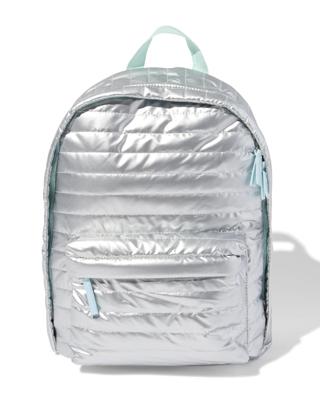 HEMA Schooltas Met Voorvak 40x30x5cm Iriserend