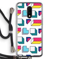 8-bit N°7: OnePlus 7 Transparant Hoesje met koord 8-bit N°7: OnePlus 7 Transparant Hoesje met koord