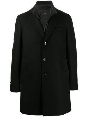 BOSS manteau à superpositions - Noir