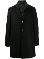 BOSS manteau à superpositions - Noir