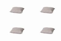 Kussen 45 x 45 linnen piping Panama linnen (4 stuks) Madison - Madison