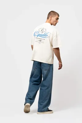 Equalité Yuki Boxy T-Shirt 2.0 Heren Gebroken Wit - Maat XS - Kleur: Gebroken Wit | Soccerfanshop