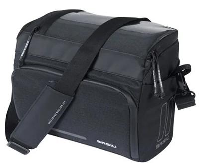 Stuurtas Basil Move KF 7-8 liter 17 x 23 x 20 cm - zwart