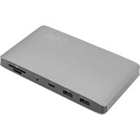 Digitus DIGITUS Universal Docking St USB 3.0 7-P Laptopdockingstation Geschikt voor merk (dockingstation): Universeel