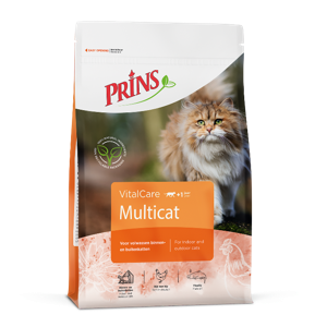 Prins Vitalcare Multicat kattenvoer 4kg