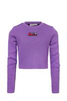LOOXS 10sixteen Zomer top meisjes rib longsleeve - Paars