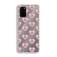 Chicks before dicks: Samsung Galaxy S20 Plus Transparant Hoesje