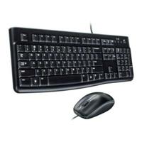Toetsenbord en muis Logitech 920-002550 Zwart Qwerty Spaans