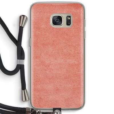 Marrakech Walls: Samsung Galaxy S7 Transparant Hoesje met koord