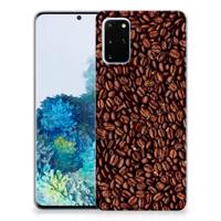 Samsung Galaxy S20 Plus | Siliconen Case | Koffiebonen