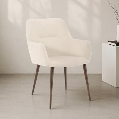 Nohr Eetkamerstoel 'Shonna' Linnenlook, kleur Beige