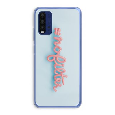 #nofilter: Xiaomi Redmi 9T Transparant Hoesje